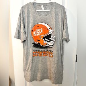 NWOT Oklahoma Shirt Company Grey Oklahoma State TShirt Size: XL